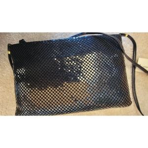 Navy blue clutch bag lightning whiting and Davis
